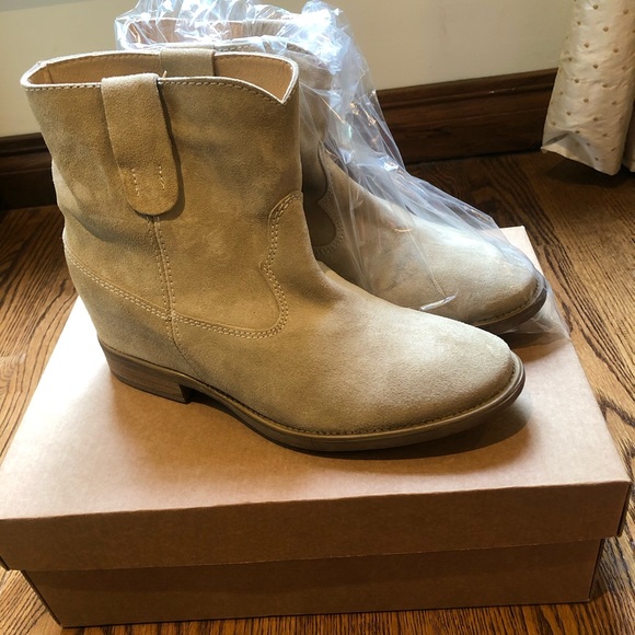 Suede Booties - Picture 2 of 5